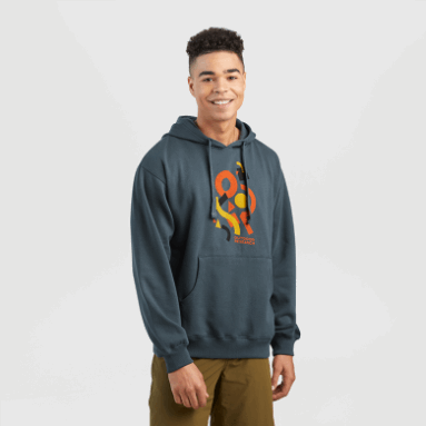 Outdoor Research Shape Scape Hoodie Marineblau