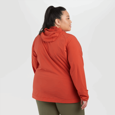 Outdoor Research Astroman Sun Plus Size Hoodie Pebble Für Damen