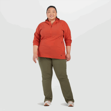 Outdoor Research Astroman Sun Plus Size Hoodie Pebble Für Damen