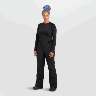 Outdoor Research Snowcrew Damenhose Plus Schwarz