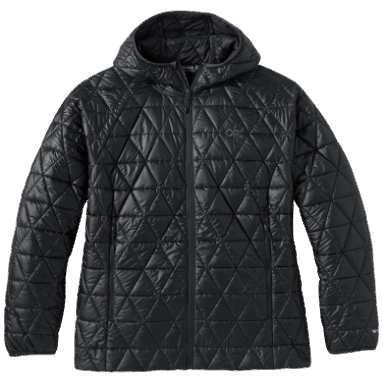 Outdoor Research Helium-isolierter Damen-Hoodie In Großen Größen Schwarz