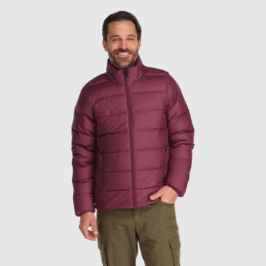 Outdoor Research Herren-Kaltfront-Daunenjacke Schwarz