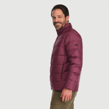 Outdoor Research Herren-Kaltfront-Daunenjacke Schwarz