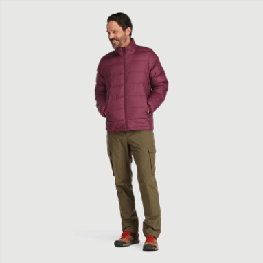 Outdoor Research Herren-Kaltfront-Daunenjacke Schwarz