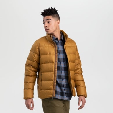 Outdoor Research Herren Coldfront Daunenjacke Sattel