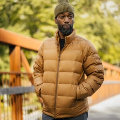 Outdoor Research Herren Coldfront Daunenjacke Sattel