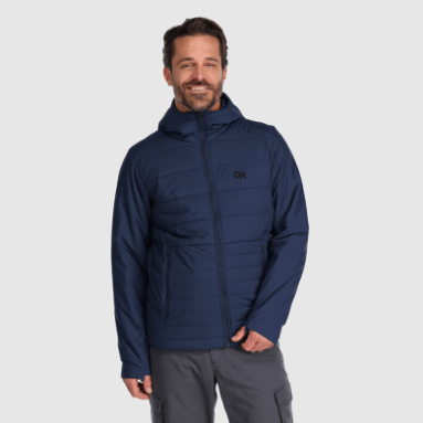 Outdoor Research Shadow Insulated Hoodie Für Herren Marineblau