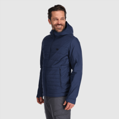 Outdoor Research Shadow Insulated Hoodie Für Herren Marineblau