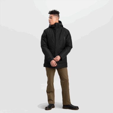 Outdoor Research Stormcraft Daunenparka Für Herren Schwarz