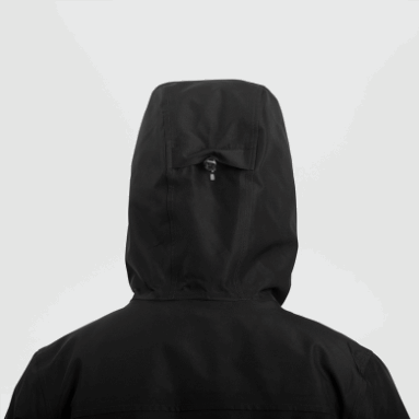 Outdoor Research Stormcraft Daunenparka Für Herren Schwarz