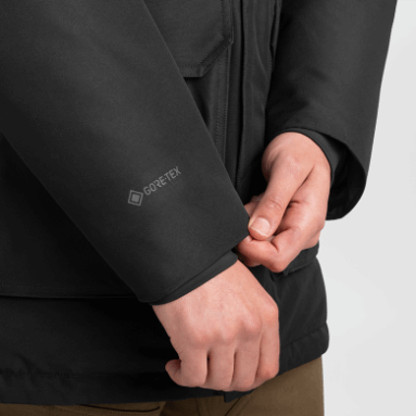 Outdoor Research Stormcraft Daunenparka Für Herren Schwarz