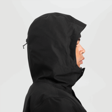 Outdoor Research Stormcraft Daunenparka Für Herren Schwarz