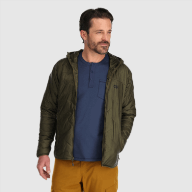 Outdoor Research Herren Superstrand Lt Hoodie Loden