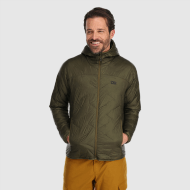 Outdoor Research Herren Superstrand Lt Hoodie Loden