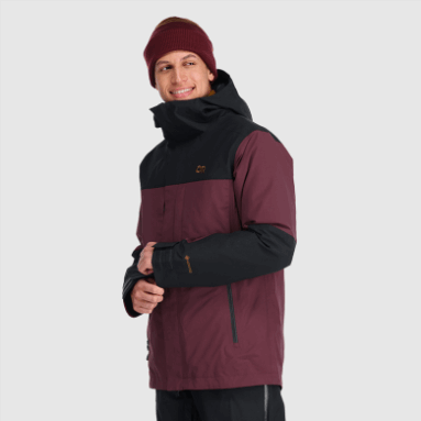 Outdoor Research Herren-sturmjacke Kulshan Kalamata/schwarz