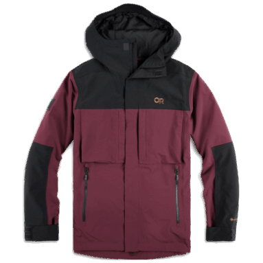 Outdoor Research Herren-sturmjacke Kulshan Kalamata/schwarz