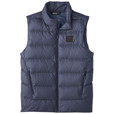 Outdoor Research Kaltfront-Daunenweste Für Herren Marineblau