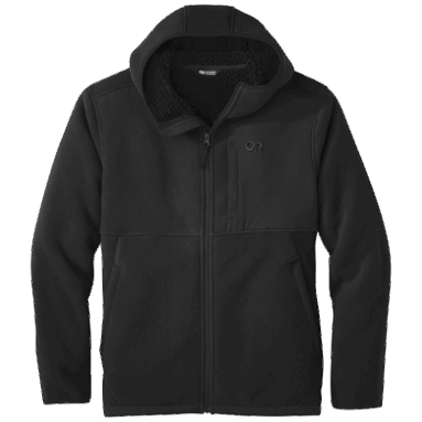 Outdoor Research Juneau Fleece-Hoodie Für Herren Schwarz