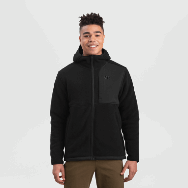 Outdoor Research Juneau Fleece-Hoodie Für Herren Schwarz