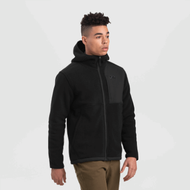 Outdoor Research Juneau Fleece-Hoodie Für Herren Schwarz
