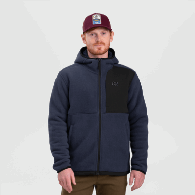 Outdoor Research Juneau Fleece-Hoodie Für Herren Marineblau