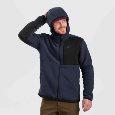 Outdoor Research Juneau Fleece-Hoodie Für Herren Marineblau