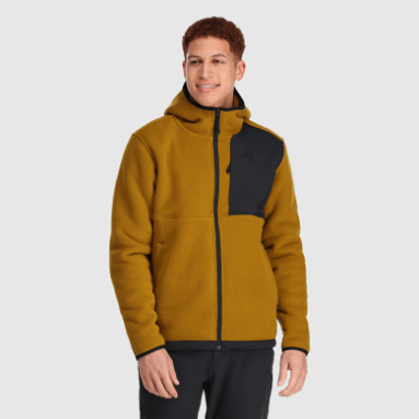 Outdoor Research Herren-Juneau-Fleece-Hoodie Tapenade