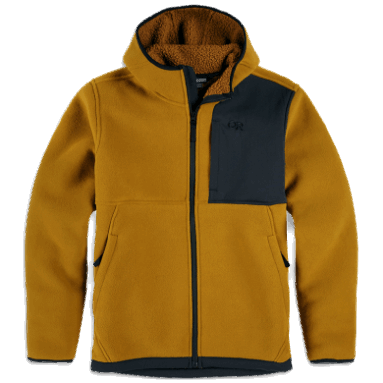 Outdoor Research Herren-Juneau-Fleece-Hoodie Tapenade