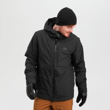 Outdoor Research Snowcrew Jacke Für Herren Schwarz