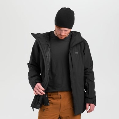 Outdoor Research Snowcrew Jacke Für Herren Schwarz