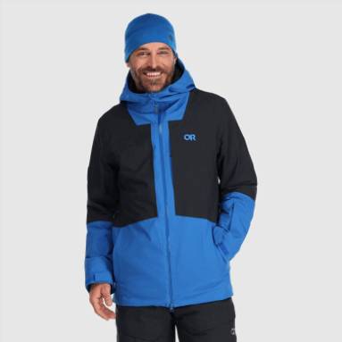Outdoor Research Snowcrew Jacke Herren Classic Blau/schwarz
