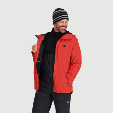 Outdoor Research Snowcrew Jacke Für Herren Cranberry