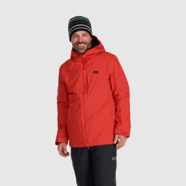 Outdoor Research Snowcrew Jacke Für Herren Cranberry