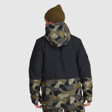Outdoor Research Snowcrew Jacke Herren Loden Camo/schwarz