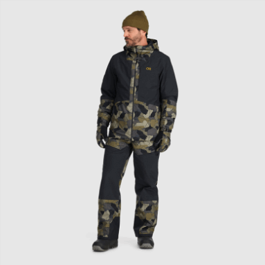Outdoor Research Snowcrew Jacke Herren Loden Camo/schwarz