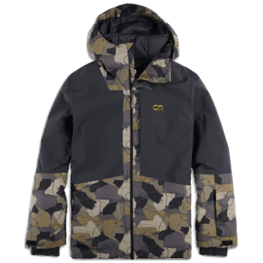 Outdoor Research Snowcrew Jacke Herren Loden Camo/schwarz