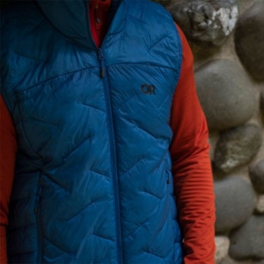 Outdoor Research Herrenweste Superstrand Lt Classic Blue