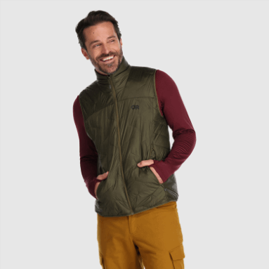 Outdoor Research Herren Superstrand Lt Weste Loden