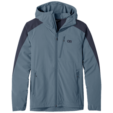 Outdoor Research Ferrosi Hoodie Herren Nimbus/Marineblau