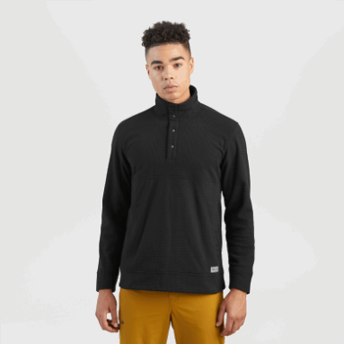 Outdoor Research Trail Mix Snap Pullover Ii Für Herren Schwarz