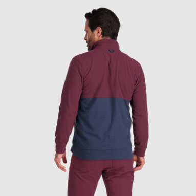 Outdoor Research Trail Mix Snap Pullover Ii Für Herren Kalamata/marineblau