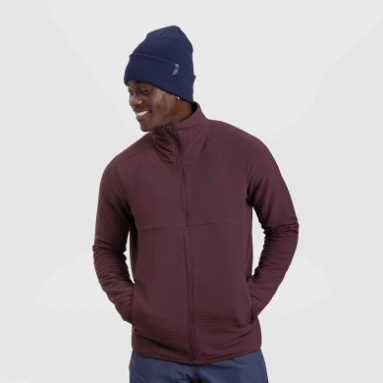 Outdoor Research Herren Vigor Plus Fleecejacke Schwarz