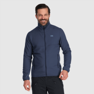 Outdoor Research Vigor Plus Fleecejacke Für Herren Marineblau