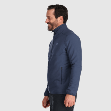 Outdoor Research Vigor Plus Fleecejacke Für Herren Marineblau