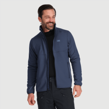 Outdoor Research Vigor Plus Fleecejacke Für Herren Marineblau