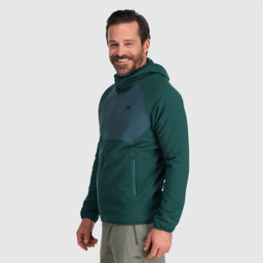 Outdoor Research Herren Vigour Plus Fleece Hoodie Treeline