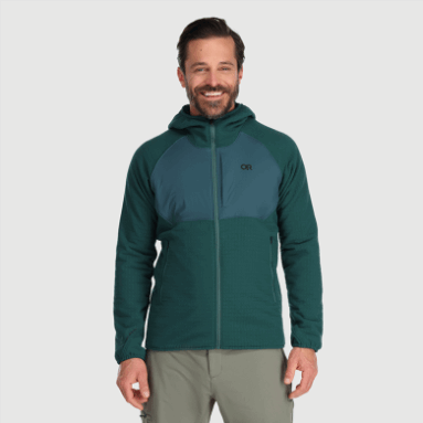 Outdoor Research Herren Vigour Plus Fleece Hoodie Treeline