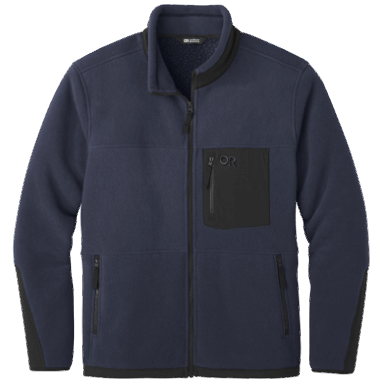 Outdoor Research Herren Fleecejacke Juneau Marineblau