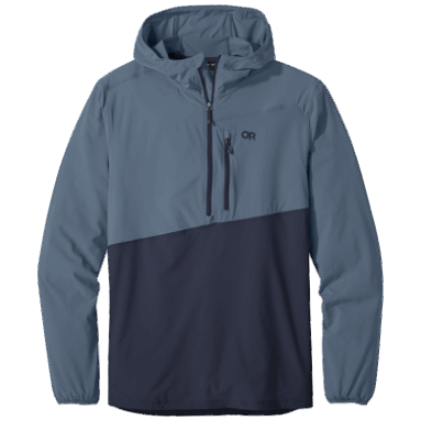 Outdoor Research Astroman Sun Hoodie Herren Nimbus/Marineblau