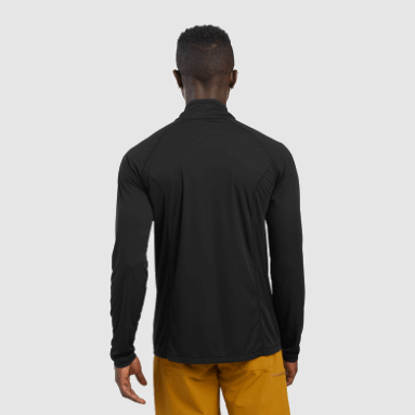 Outdoor Research Herren Echo Quarter Zip Schwarz